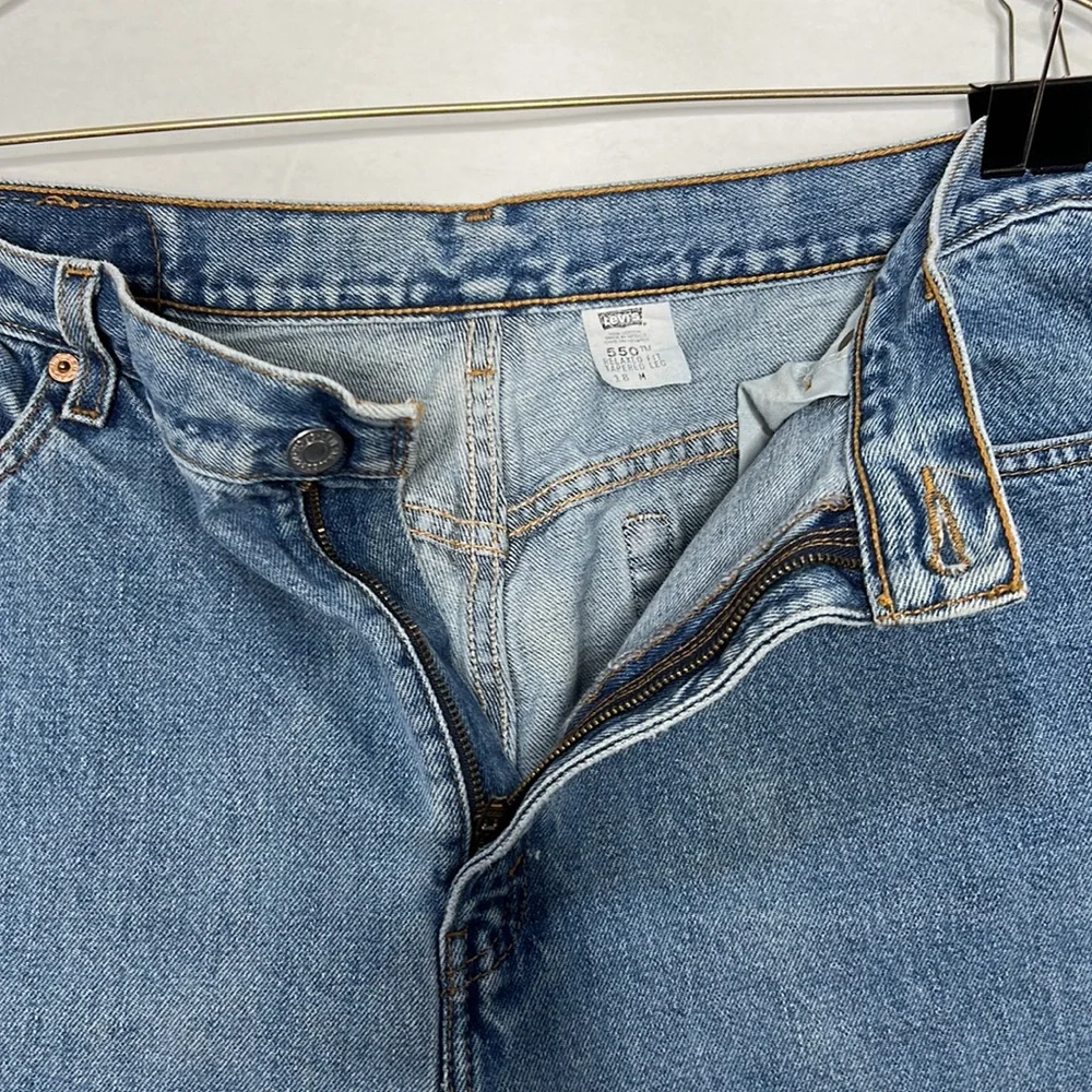 Levi 550 denim shorts size 18 - Picture 5 of 5
